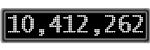 The GaugeControl contains 1 gauge with values: (10,411,340).