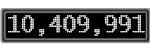 The GaugeControl contains 1 gauge with values: (10,409,768).