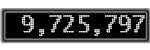 The GaugeControl contains 1 gauge with values: (9,725,433).