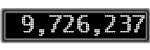 The GaugeControl contains 1 gauge with values: (9,725,938).