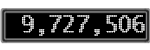 The GaugeControl contains 1 gauge with values: (9,727,087).