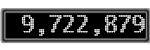 The GaugeControl contains 1 gauge with values: (9,722,315).