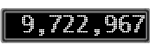 The GaugeControl contains 1 gauge with values: (9,722,920).