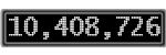 The GaugeControl contains 1 gauge with values: (10,408,076).