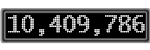 The GaugeControl contains 1 gauge with values: (10,409,794).