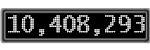 The GaugeControl contains 1 gauge with values: (10,408,033).
