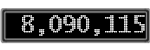 The GaugeControl contains 1 gauge with values: (8,089,939).