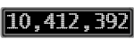 The GaugeControl contains 1 gauge with values: (10,411,940).