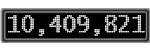 The GaugeControl contains 1 gauge with values: (10,409,788).