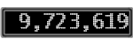 The GaugeControl contains 1 gauge with values: (9,723,453).