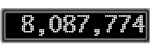 The GaugeControl contains 1 gauge with values: (8,087,603).