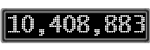 The GaugeControl contains 1 gauge with values: (10,408,708).