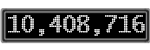 The GaugeControl contains 1 gauge with values: (10,408,290).