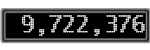 The GaugeControl contains 1 gauge with values: (9,722,173).