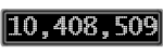 The GaugeControl contains 1 gauge with values: (10,408,292).