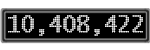 The GaugeControl contains 1 gauge with values: (10,408,234).