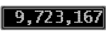 The GaugeControl contains 1 gauge with values: (9,722,920).