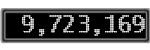The GaugeControl contains 1 gauge with values: (9,722,305).