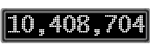 The GaugeControl contains 1 gauge with values: (10,408,714).