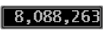 The GaugeControl contains 1 gauge with values: (8,088,050).