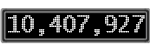The GaugeControl contains 1 gauge with values: (10,407,587).