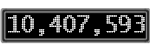 The GaugeControl contains 1 gauge with values: (10,407,590).