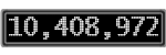 The GaugeControl contains 1 gauge with values: (10,409,008).