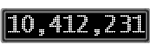 The GaugeControl contains 1 gauge with values: (10,411,938).