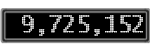 The GaugeControl contains 1 gauge with values: (9,724,883).