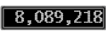 The GaugeControl contains 1 gauge with values: (8,089,178).