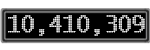 The GaugeControl contains 1 gauge with values: (10,408,984).