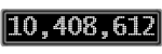 The GaugeControl contains 1 gauge with values: (10,408,460).