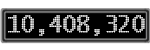 The GaugeControl contains 1 gauge with values: (10,408,298).