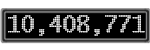The GaugeControl contains 1 gauge with values: (10,408,460).