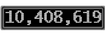 The GaugeControl contains 1 gauge with values: (10,408,460).