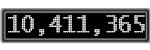 The GaugeControl contains 1 gauge with values: (10,410,888).