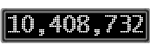 The GaugeControl contains 1 gauge with values: (10,408,734).