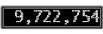 The GaugeControl contains 1 gauge with values: (9,722,559).