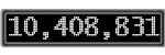 The GaugeControl contains 1 gauge with values: (10,408,711).