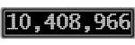 The GaugeControl contains 1 gauge with values: (10,408,975).