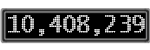 The GaugeControl contains 1 gauge with values: (10,408,260).