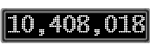 The GaugeControl contains 1 gauge with values: (10,408,032).