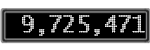 The GaugeControl contains 1 gauge with values: (9,725,441).