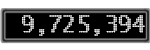 The GaugeControl contains 1 gauge with values: (9,725,170).