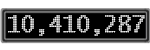 The GaugeControl contains 1 gauge with values: (10,409,929).