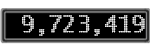 The GaugeControl contains 1 gauge with values: (9,721,990).