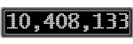The GaugeControl contains 1 gauge with values: (10,408,032).