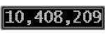 The GaugeControl contains 1 gauge with values: (10,408,033).