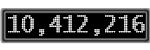 The GaugeControl contains 1 gauge with values: (10,411,340).
