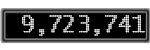 The GaugeControl contains 1 gauge with values: (9,723,441).
